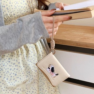 Ví đựng tiền xu MEGOCE, Ví ngắn xúc xích hoạt hình cho chó, Quà tặng đựng thẻ dây treo chống mất dễ thương