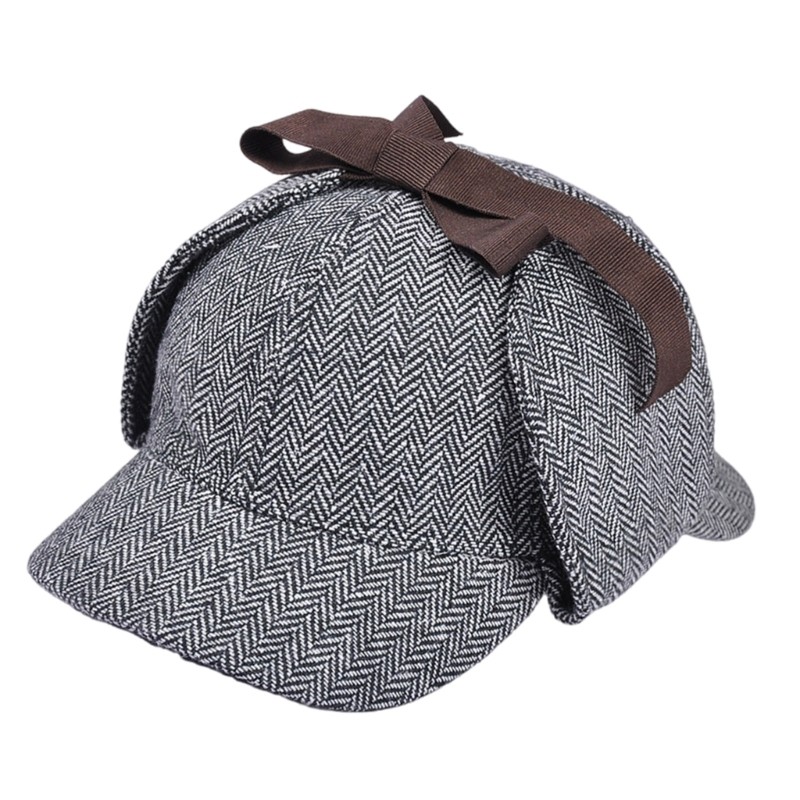 Bầu trời Mũ bóng chày Plaids cổ điển có vành đôi Mũ Cotton thoáng khí có thể điều chỉnh