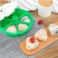 Khuôn Sushi 6 Lỗ Onigiri Rice Food Press Khuôn Làm Sushi Hình Tam Giác [VN]