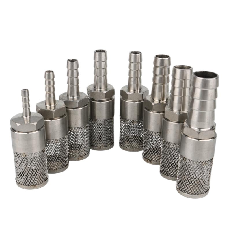 6 ~ 20mm Bộ lọc ống thép không gỉ Lưới lọc tưới vườn Bộ lọc rửa xe Bể cá Máy bơm nước Phụ kiện lọc