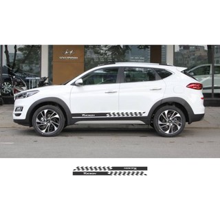 Tem dán sườn xe ô tô trang trí, dành cho 4 chỗ, 5 chỗ, 7 chỗ phù hợp các huyndai tucson, kia, isuzu, toyota.