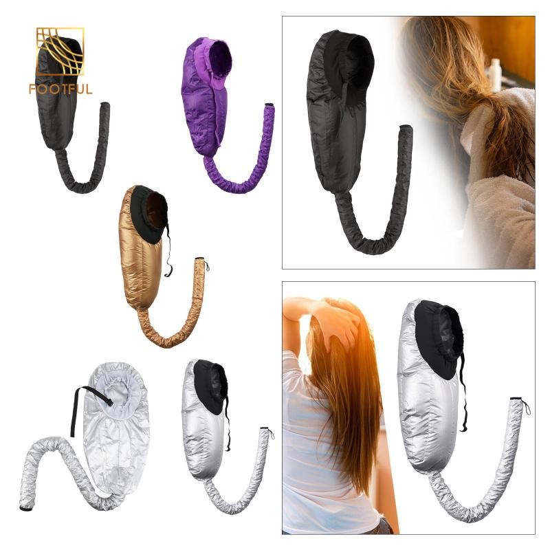 Máy Sấy Tóc Bonnet Có Mũ Tạo Kiểu Nhẹ Di Động Chuyên Nghiệp Mềm Mại Mũ Máy Sấy Tóc Cho SPA Bơi Du Lịch Tắm Bé Gái
