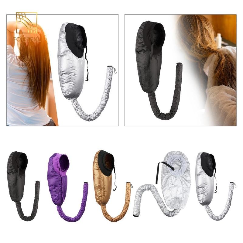 Máy Sấy Tóc Bonnet Có Mũ Tạo Kiểu Nhẹ Di Động Chuyên Nghiệp Mềm Mại Mũ Máy Sấy Tóc Cho SPA Bơi Du Lịch Tắm Bé Gái
