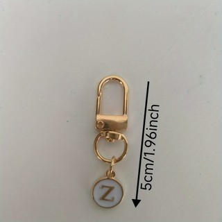 1 Vòng Hai Mặt Bảng Chữ Cái Móc Khóa 26 Chữ Cái A-Z Móc Khóa Đa Năng Túi Văn Phòng Phẩm Hộp Tai Nghe Túi Đựng Sách Chìa Khóa Xe Ô Tô Mặt Dây Chuyền