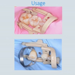 Kẹp Đập Cao Su Nha Khoa Kẹp Nhựa Dài / Ngắn Nhiệt Độ Cao Khử Trùng Sửa Chữa Dụng Cụ Nha Khoa