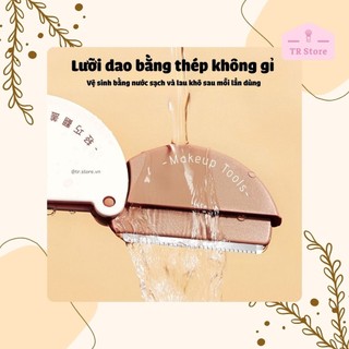 Dao Cạo Gecomo Gấp Gọn Bỏ Túi Hình Tròn