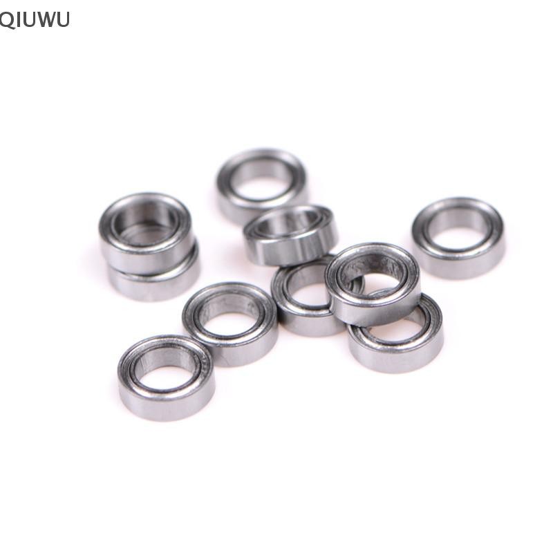 QIUWU 4 vòng bi MR85ZZ 5x8x2.5mm, kim loại