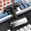 Cinna 4Key Kim Loại Bàn Phím Cơ Keycap Puller Remover KeyCap Loại Bỏ Sửa Chữa