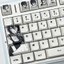 Reze Keycaps Anh Đào Hồ Sơ 12 Chiếc PBT Nhuộm Thăng Hoa Máy Cưa Xích Người Keycaps Sáng Tạo Anime Bom Reze Cơ Keycap