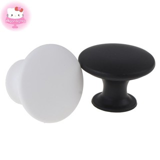 Moonlights Tay Cầm Đơn Kéo Núm Tủ Ngăn Kéo Tay Cầm Vít Nhựa Cơ Bản Ngăn Kéo Tròn EN