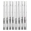 Cần thủy tinh carbon CQCJ, Cần câu 2 phần ML Power, Chiều dài 1,8m hiệu suất cao Chiều dài 1,65m Sợi carbon Cần câu siêu chắc Thể thao ngoài trời