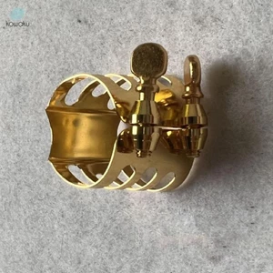 Alto Saxophone Miệng Dây Buộc Kẹp Cao Cấp Đa Năng Đôi Vít Saxophone Dây Buộc Cho Người Yêu Sax Người Chơi