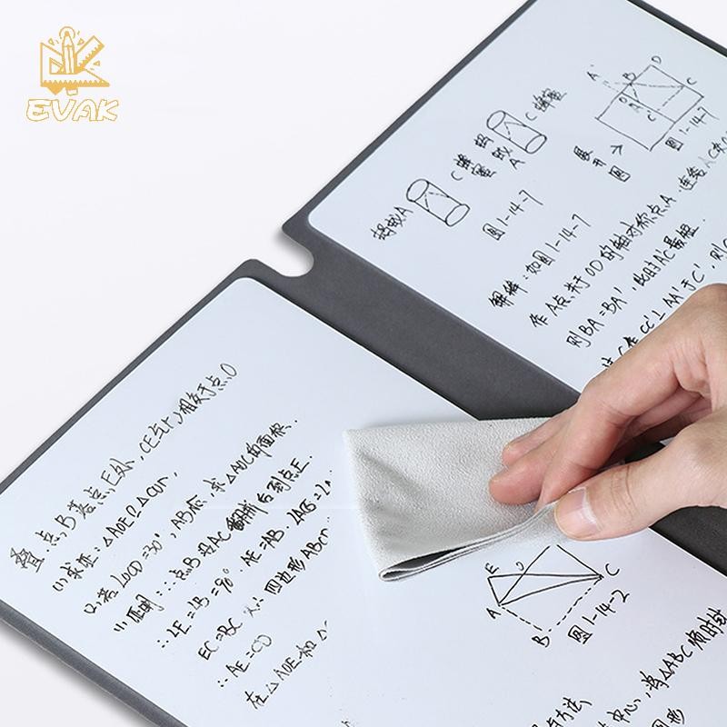 Alittlesetrtu A5 Sách Sổ Tay Bảng Trắng Có Thể Tái Sử Dụng Với Bút Bảng Trắng Miễn Phí Xóa Vải Lập Kế Hoạch Hàng Tuần Sổ Tay Di Động VN