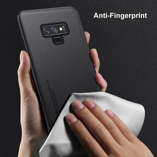 Ốp lưng cho Samsung Galaxy Note 9 Vỏ da PU mờ sang trọng chống sốc