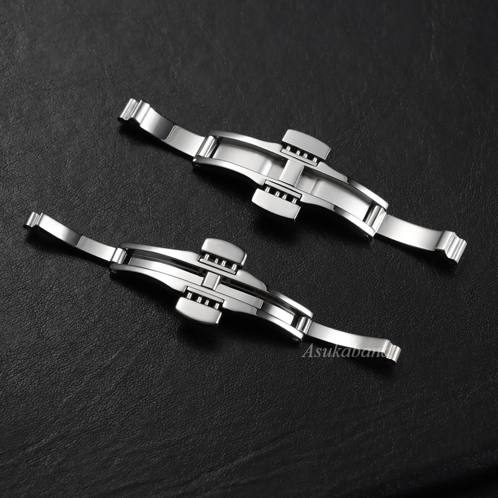 Bấm Đôi Bướm Khóa Cho Tissot T1853 Dây Đeo Đồng Hồ Phụ Kiện Thép Không Gỉ