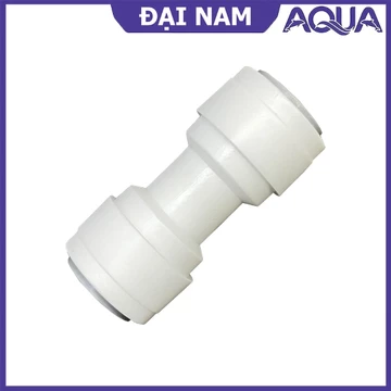 Nối 10 10, Nối Thẳng Hai Đầu Ống 10mm - Nối Nhanh Ống 10mm - Co cút máy lọc nước
