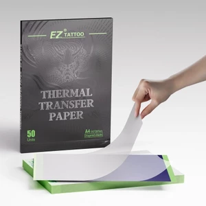 20 / 50 Giấy Chuyển Hình Xăm EZ Kích Thước A4 Hình Xăm