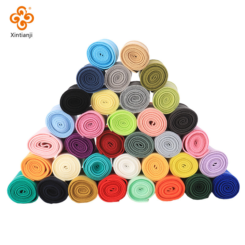 Phụ kiện handmade quần áo bé 6x90cm cotton-spandex, neckline còng bộ sưu tập TJ2779