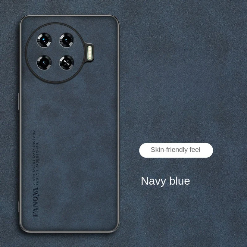 Ốp điện thoại Tecno Spark 20 Pro Plus KJ7 Da PU Bề mặt cứng PC Ốp điện thoại chống sốc Matte Phone Case cho Tecno Spark 20 Pro Plus