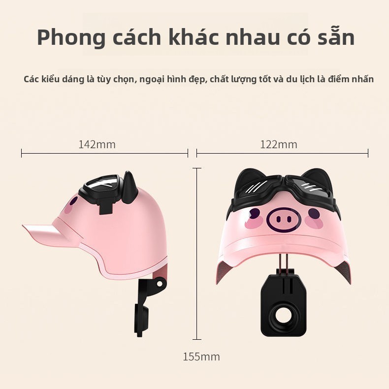 Giá Đỡ Điện Thoại Gắn Xe Máy có mũ bảo hiểm che mưa che nắng, Chống Cướp Cực Chắc Chắn - kẹp điện thoại xe máy điện