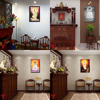 Tranh Phật Thích Ca Mâu Ni, tranh chân dung Đức Phật, Tranh ép gỗ DMF có móc treo tường nhiều mẫu mã và kích thước......