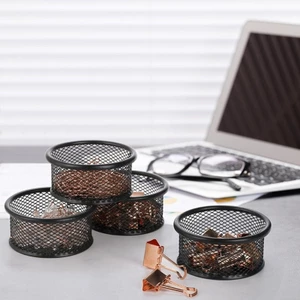 SA Kim Loại Kẹp Giấy Tổ Chức Vòng Hộp Bảo Quản Đẩy Pin Hộp Đựng Pin Thông Gió Pin Bảo Quản Dành Cho Trường Học Văn Phòng Supplie