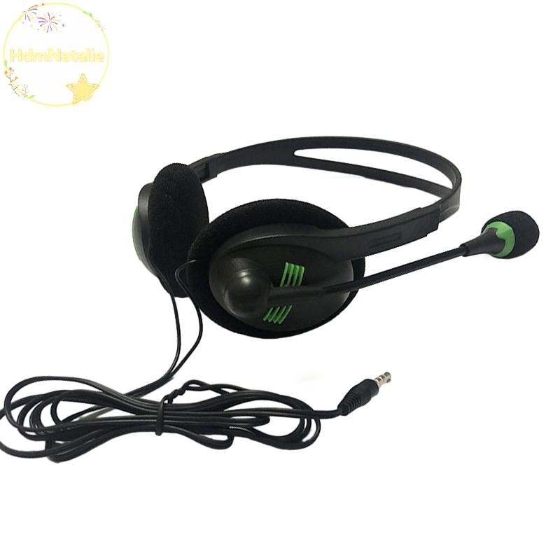 HdmNatalie Tai Nghe Có Dây 3.5 Mm Tai Nghe Đa Năng Có Micro Khử Tiếng Ồn Tai Nghe Cho Laptop Máy Tính VN