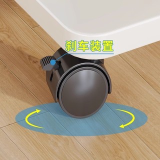 Khay ròng rọc đa chức năng có bánh xe, giá sắp xếp đồ dùng gia đình, có thể tháo rời