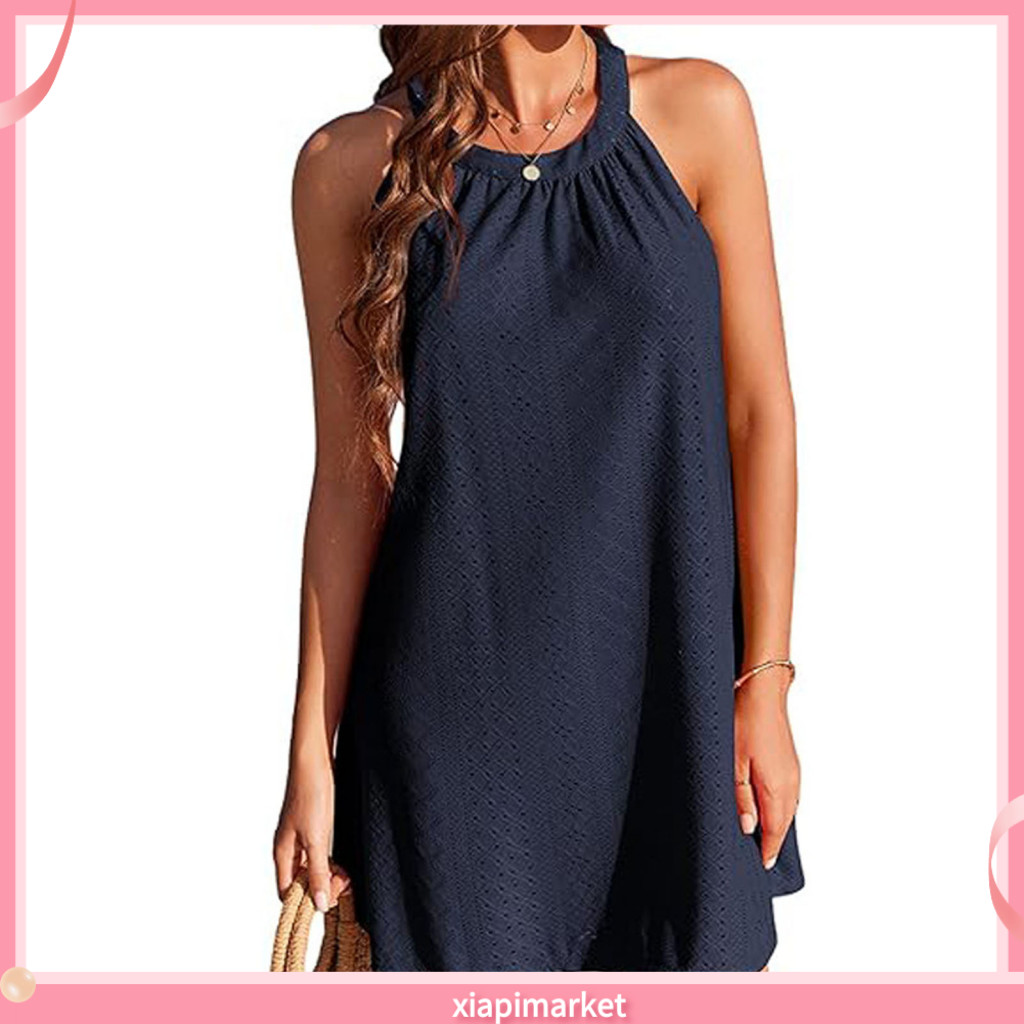 Dây cổ đầm chữ A boho sang trọng, tắt vai, phù hợp bãi biển mùa hèVacay phong cách Đông Nam Á
