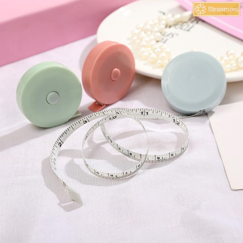 Streamers 1.5M Mềm Băng Đo Văn Phòng Phẩm Cân Đôi Cơ Thể May Linh Hoạt Thước Đo Cho Dụng Cụ Đo May May Thủ Công Mới