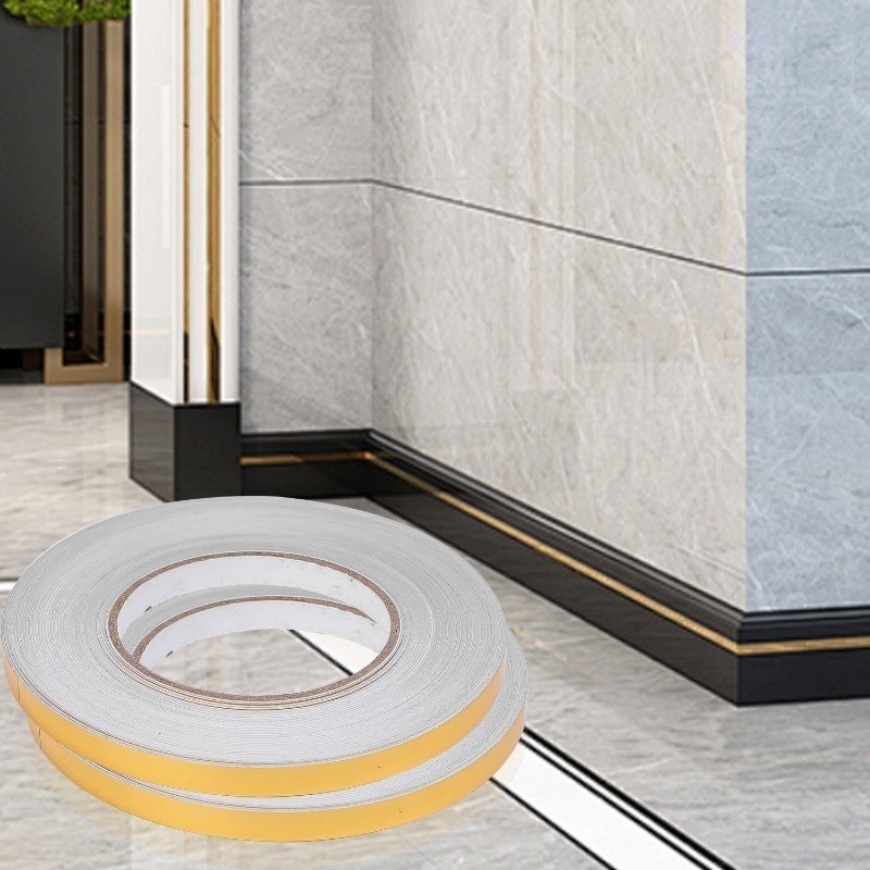 [Đặc sắc] Băng keo dán gạch tự dính - Băng dán tường chống thấm nước - Dải trang trí tủ quần áo sàn - Dải vá khoảng cách bồn rửa chống nấm mốc - Dụng cụ cải tiến gia đình