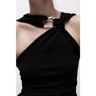 ZA Solid Color Versatile Collar-Style Fitted Back Cover 4938106