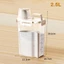 Chai đựng bột giặt GILL, trong suốt có cốc đo lường Hộp đựng bột giặt, Tổ chức phòng giặt kín đa năng