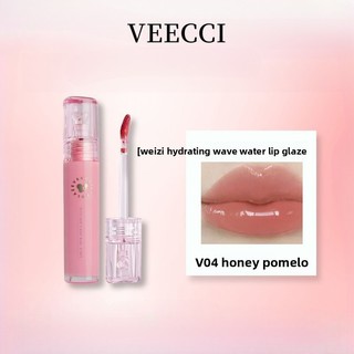 Son bóng gương sóng nước VEECCI cung cấp dưỡng ẩm lâu trôi và không dễ bị đổi màu Nó là bóng môi thủy tinh có bóng môi màu đỏ