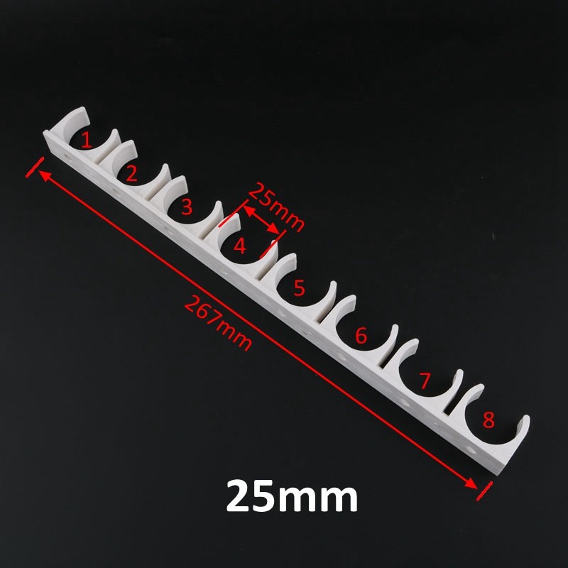 2 chiếc 16mm 20mm ống nước kẹp PVC PPR ống hỗ trợ móc ống nước kẹp vườn hệ thống tưới phụ kiện