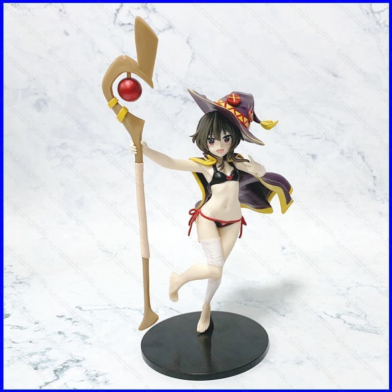 PS1 KONOSUBA -Thượng Đế Phước Lành Trên Nhân Vật Hành Động Megumin Đại Pháp Sư Áo Tắm Cô Gái Mô Hình Búp Bê Đồ Chơi SP1