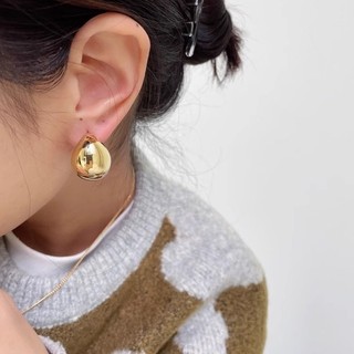 Bông tai Pháp sang trọng nhẹ nhàng cao cấp dành cho nữ, kết cấu thích hợp đơn giản, Bông tai thép titan bằng thép không gỉ nổi tiếng trên Internet dành cho nữ