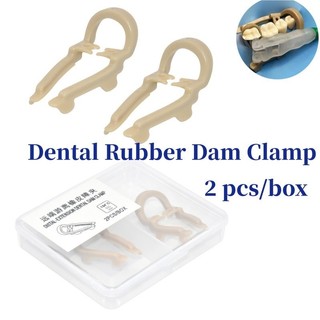Kẹp Đập Cao Su Nha Khoa Kẹp Nhựa Dài / Ngắn Nhiệt Độ Cao Khử Trùng Sửa Chữa Dụng Cụ Nha Khoa