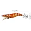 Treeling Glow Jig Hook 7 8cm Phát Sáng Mực Jig Mồi Nhân Tạo Cuttlefish Hook
