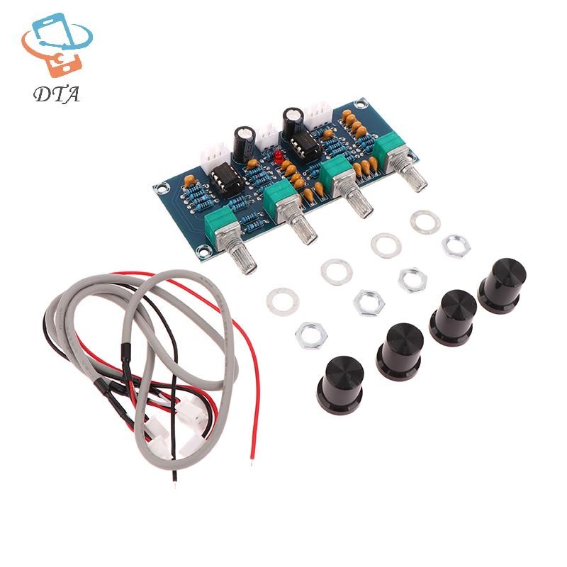 [DTA] XH-A901 NE5532 Tone Board Preamp Pre-amp với Treble Bass Điều chỉnh âm lượng Bộ điều khiển âm thanh trước khuếch đại VN