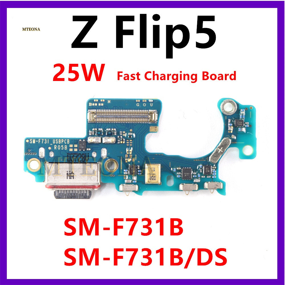 Cổng Sạc USB 25W Flex Cho Samsung Galaxy Z Flip 4 3 5 6 SM-F711 F721 F731 F741 Cổng Kết Nối Dock USB Bảng Sạc Nhanh Flip4