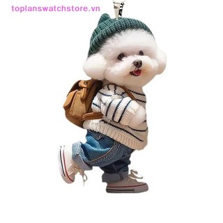 Toplanswatchstore Sáng Tạo Con Chó Con Ba Lô Con Người Gương Chiếu Hậu Mặt Dây Chuyền Đồ Trang Trí Xe Hơi Phụ Kiện Trang Trí Quà Tặng Cho Nữ VN