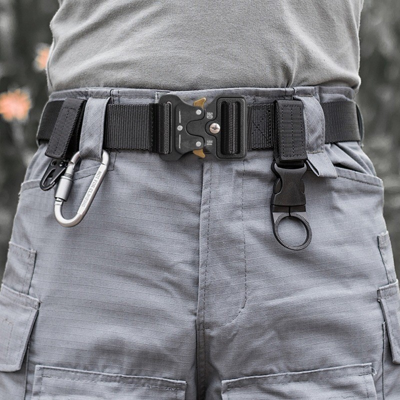 Thắt lưng vải nylon điều chỉnh được, khóa tự động