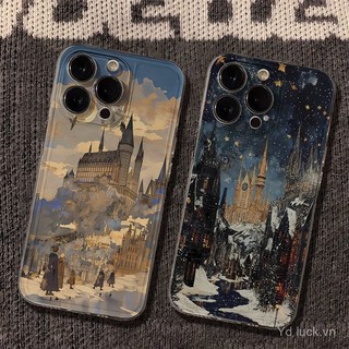 Harry Potter Series Magic Elements Memories Past Ốp Điện Thoại Trong Suốt Thích Hợp Cho iphone 16pro 15promax 14 13pro 12promax 11 16plus 15pro 14plus xs 7plus Vỏ Bảo Vệ Chống Sốc
