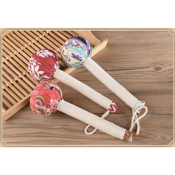 Búa ngải cứu thảo dược, gậy thảo dược mát xa cổ lưng khơi thông kinh mạch ngủ ngon 26CM FE123