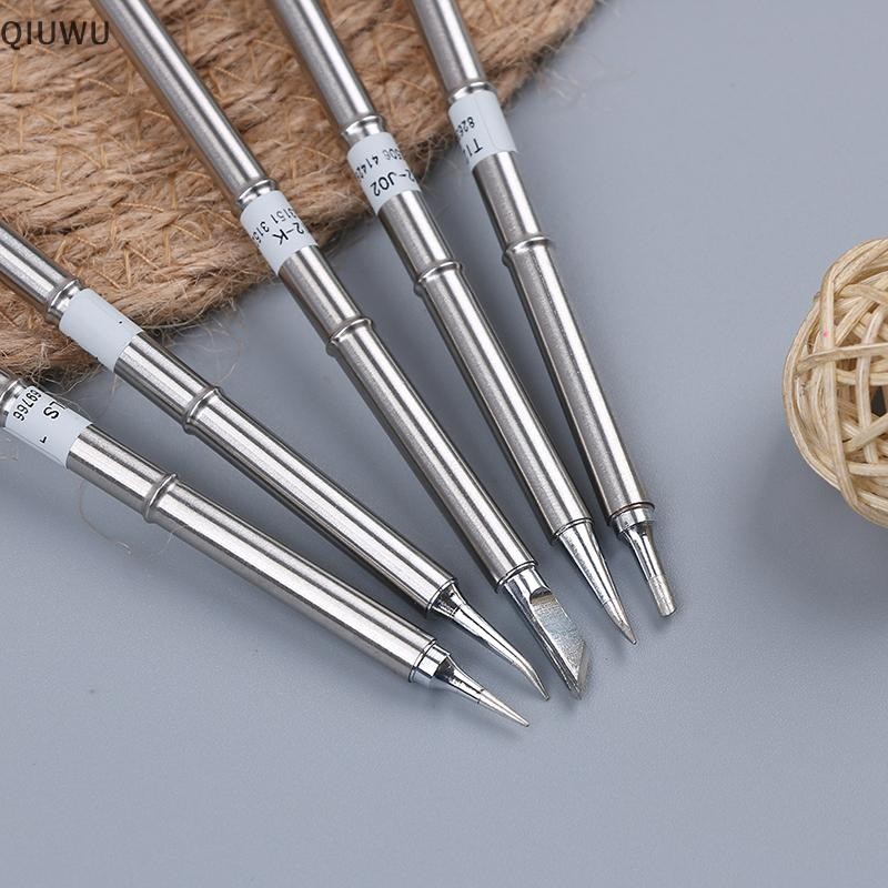 Đầu sắt hàn QIUWU T12 BC2 / J02 / JL02 / KR / ILS cho trạm hàn làm lại.