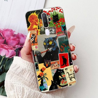 Dành Cho OPPO A5 2020 / A9 2020 / A11x A11 Ốp Lưng Trái Tim Đáng Yêu Hoạt Hình Đá Cẩm Thạch Mềm Mại Trong Suốt Vỏ Điện Thoại Silicon Cho OPPO A5 A9 2020