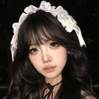 Mũ Quấn Đầu Tai Mèo Ren HABITATCO - Phụ Kiện Tóc Cho cosplay và Style Lolita