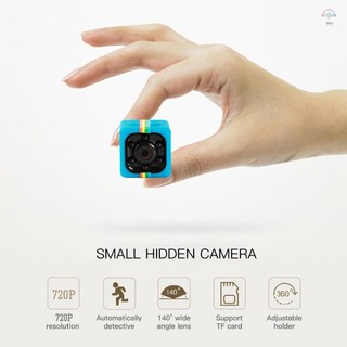 Sq11 720P Di Động Thể Thao DV Mini Màn Hình Tầm Nhìn Ban Đêm Đa Năng Bảo Vệ An Toàn Gia Đình Camera Xe DV Máy Ghi Hình Kỹ Thuật Số