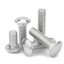 trắng/Bu lông đầu tròn cổ vuông inox 304 M3 / M4 / M5 / M6 / M8 / M10 / M12 (XZM-DM-w)
